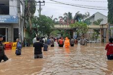 Banjir Rendam 8 Kecamatan di Serang, Warga Mulai Mengungsi