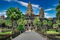 Angkor Wat Dikunjungi 602.570 Turis Asing hingga Oktober 2023