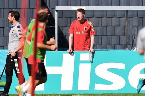 Denmark Vs Belgia, Roberto Martinez Pastikan De Bruyne Siap Beraksi