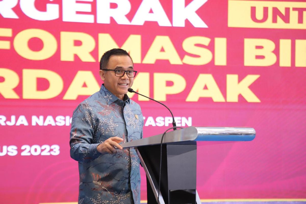 Menteri Pendayagunaan Aparatur Sipil Negara Reformasi Birokrasi (Menpan-RB) Abdullah Azwar Anas.