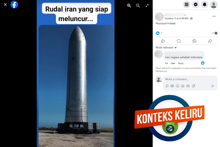 INFOGRAFIK: Foto Perlihatkan Wahana Luar Angkasa SpaceX, Bukan Rudal Iran