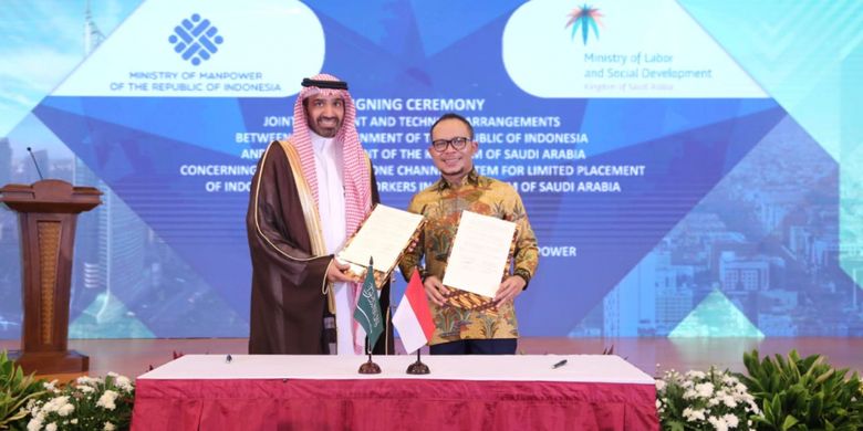 Pemerintah Indonesia dan Saudi Arabia menyepakati kerja sama bilateral untuk Sistem Penempatan Satu Kanal (SPSK) bagi pekerja migran Indonesia. 