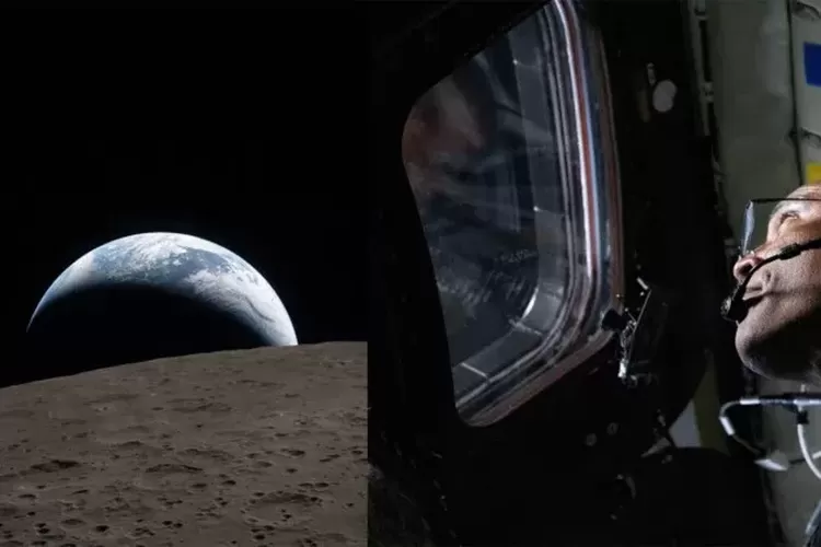 Direkam Pakai iPhone, Ini Momen Bumi “Tenggelam” di Balik Bulan