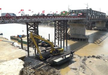Setelah Bailey, Pemerintah Bangun Jembatan Krueng Tingkeum Permanen