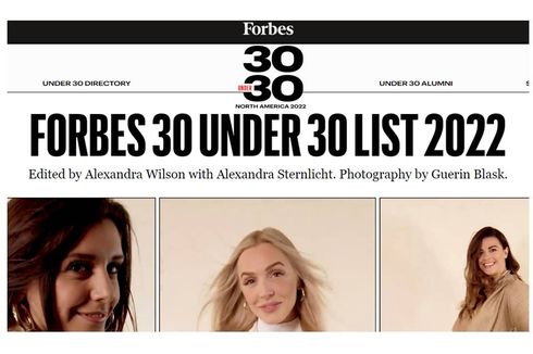 Forbes 30 Under 30 2022 Telah Dirilis, Siapa Saja Mereka?