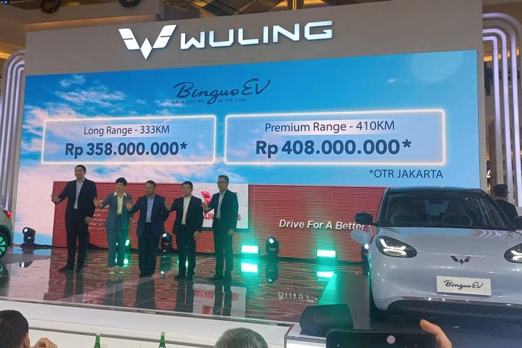 Pengumuman harga Wuling Binguo EV