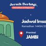 Jadwal Imsak dan Buka Puasa di Provinsi Jambi, 17 Maret 2024