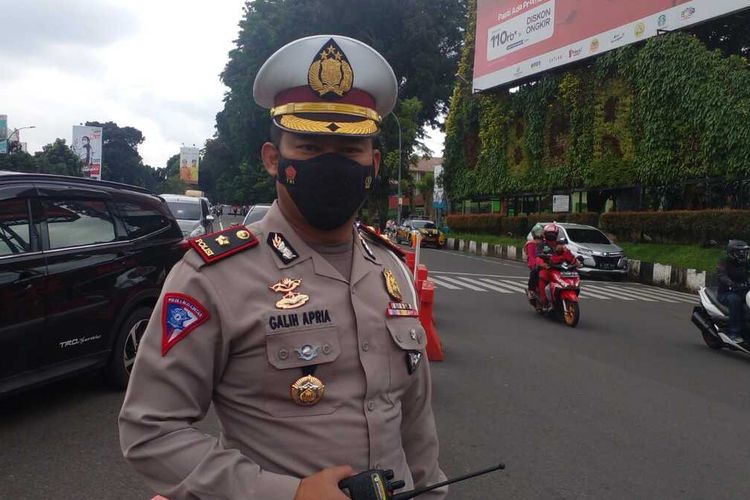Kepala Satuan Lalu Lintas (Satlantas) Polresta Bogor Kota Komisaris Polisi Galih Apria