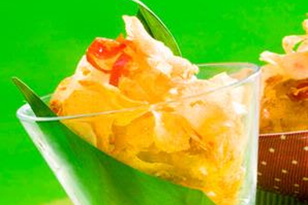 Manfaatkan kentang untuk membuat Kering Kentang Rebon.