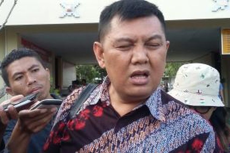 Haposan Sihombing, pengacara Agus yang ditunjuk oleh Polresta Denpasar. 