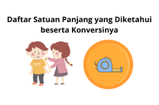 Daftar Satuan Panjang yang Diketahui beserta Konversinya