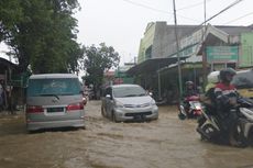 Terhadang Banjir, Transportasi Bangkalan-Surabaya Lumpuh Tiga Jam