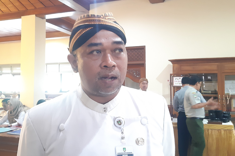 Kepala BKPSDM Solo Dwi Ariyatno di Solo, Jawa Tengah, Kamis (30/11/2023).
