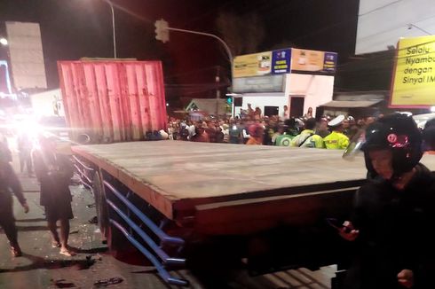 Truk yang Tabrak Belasan Kendaraan di Bawen Diduga Alami Rem Blong, Sopir Cuma Punya SIM A