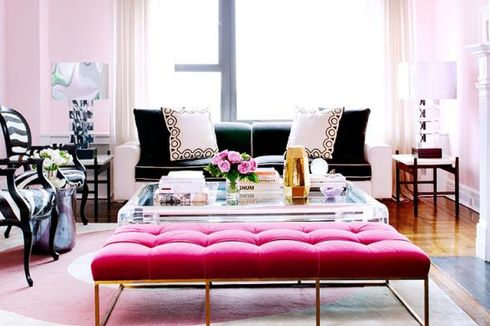 Buat Ruangan Tampak Lebih Manis dengan Warna Baby Pink