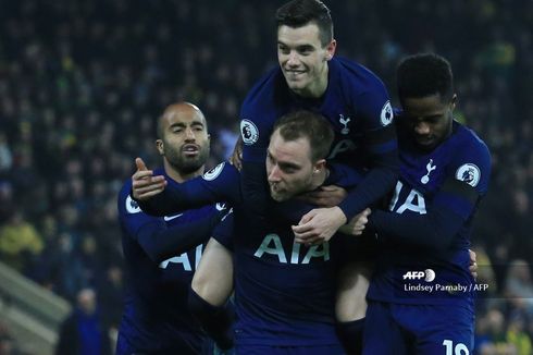 Norwich Vs Tottenham, Dua Kali Tertinggal Spurs Selamatkan Hasil Seri