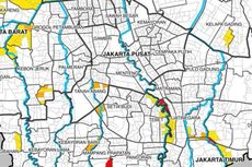Peta Digital Banjir Jakarta 30 Januari