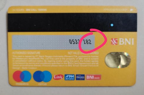 Di Mana Letak Nomor Rekening di Kartu ATM BNI?