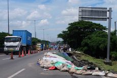 Longsor di KM 6+200, Kendaraan Besar Dilarang Melintas di Tol Surabaya-Gempol