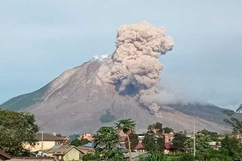 Erupsi pada Senin Malam, Bagaimana Situasi Terkini Gunung Sinabung?
