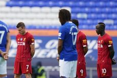 VIDEO - Ketika Sadio Mane Lupa Berlutut pada Laga Everton Vs Liverpool