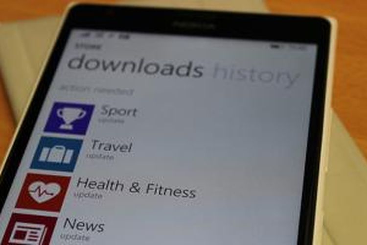Aplikasi MSN di Windows Phone