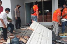 Ledakan Tabung Elpiji 12 Kg di Surabaya, Rumah Porak-poranda, Suami Istri Terluka Bakar