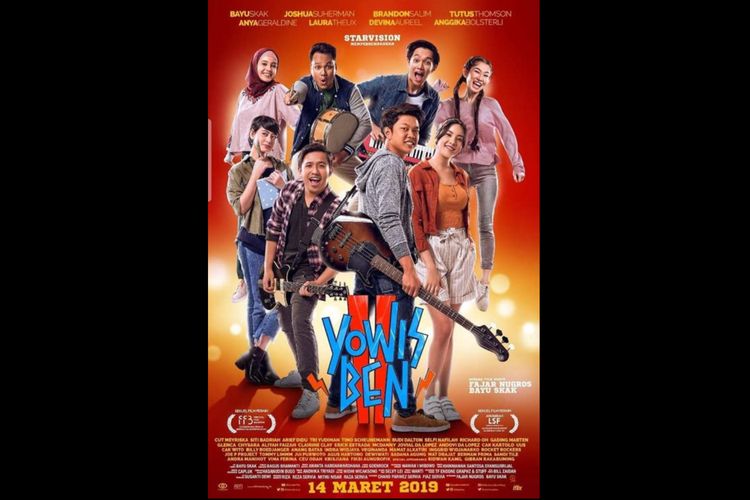 Poster film Yowis Ben 2. Tayang di Netflix mulai hari ini, Kamis (19/11/2020).