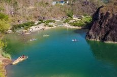 Cegah Tenggelam, Wisatawan di Lembah Oya Kedungjati Wajib Pakai Pelampung Saat Berenang