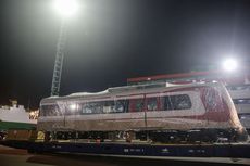 8 Gerbong LRT Kelapa Gading-Velodrome Tiba di Jakarta Pekan Depan