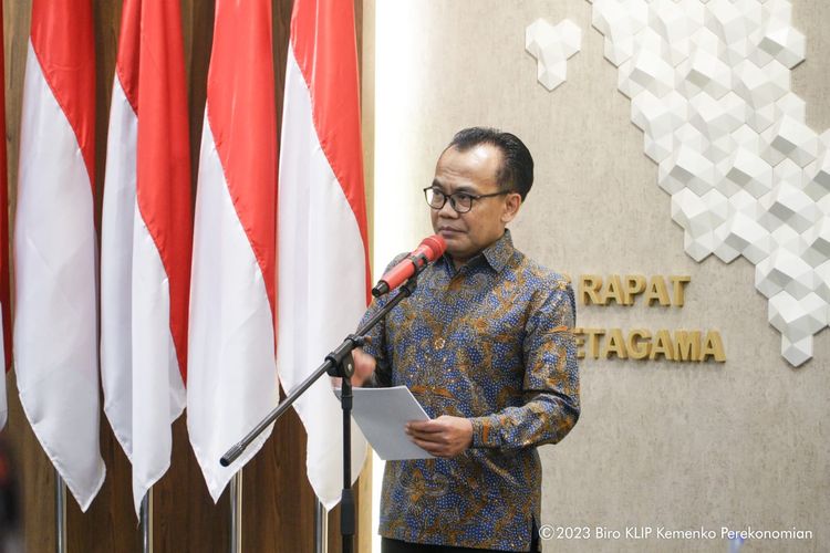 Sekretaris Kementerian Koordinator Bidang Perekonomian (Kemenko Perekonomian) Susiwijono Moegiarso.