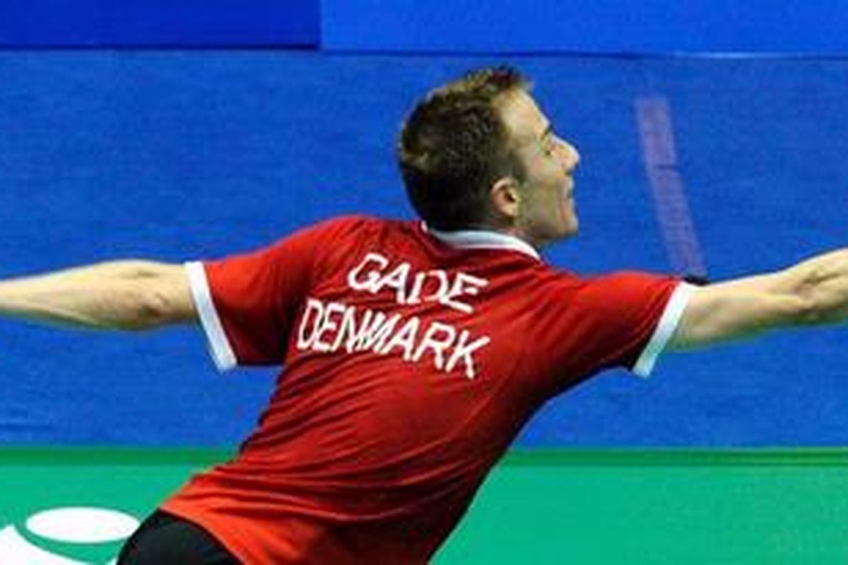 Tunggal putra Denmark, Peter Hoeg Gade.