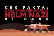 INFOGRAFIK: Hasil Cek Fakta, NASA Tidak Menemukan Helm Nazi di Mars