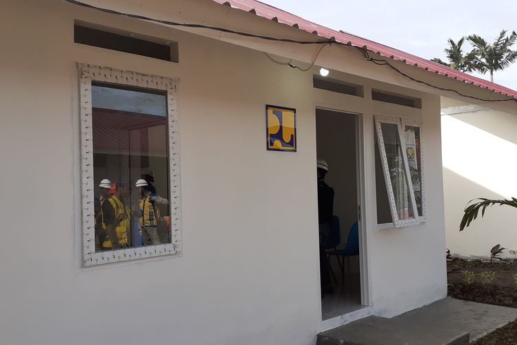 Contoh unit RISHA di Desa Sinargalih, Kecamatan Cilaku, Kabupaten Cianjur yang sudah siap huni