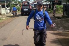 Istri Jadi PNS, Seno Penuhi Nazar dengan Berjalan Kaki 270 Km