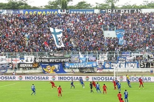 Arema FC Tak Persoalkan Penundaan Laga Lawan Persib Bandung