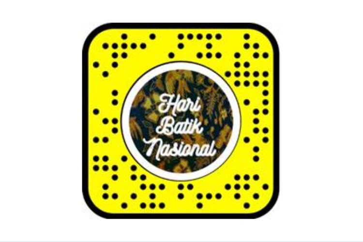 Snapchat meluncurkan lens portal batik untuk merayakan Hari Batik Nasional.