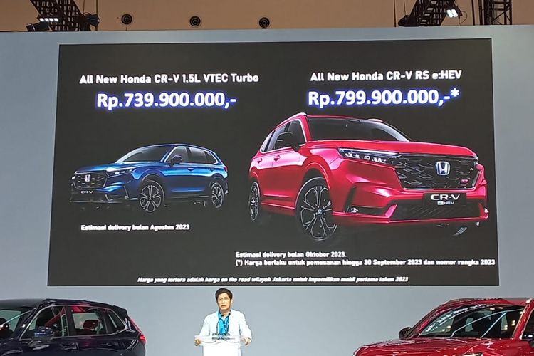 Foto : Meluncur Di GIIAS 2023, All New Honda CR-V Dibanderol Mulai Rp ...