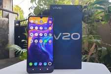 Melihat Ramping dan Mulusnya Vivo V20