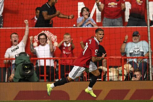 HT Man United Vs Arsenal: Gol Debut Antony Bawa Setan Merah Unggul 1-0