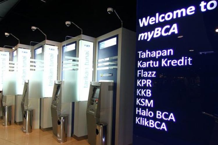 Rincian limit tarik tunai BCA di mesin ATM terbaru