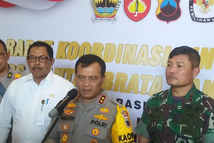 Kapolda Jawa Tengah (Jateng) Irjen Ahmad Luthfi saat ditemui di Hotel Patra Semarang, Jawa Tengah pada Selasa (10/10/2023)