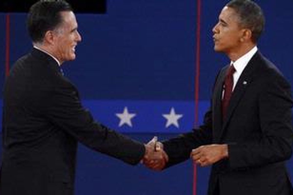 Mitt Romney dan Barack Obama