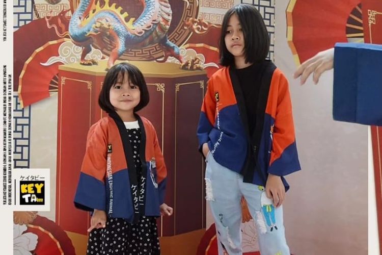 Contoh Produk Keytabee, Fesyen Jepang Anak-anak