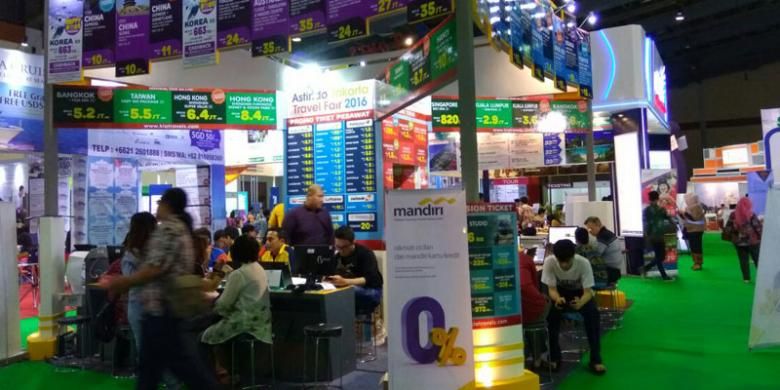 Astindo Jakarta Travel Fair 2016 diselenggarakan di Jakarta Convention Center, 16-18 September, pukul 10.00-22.00, dengan harga tiket masuk Rp 20.000.