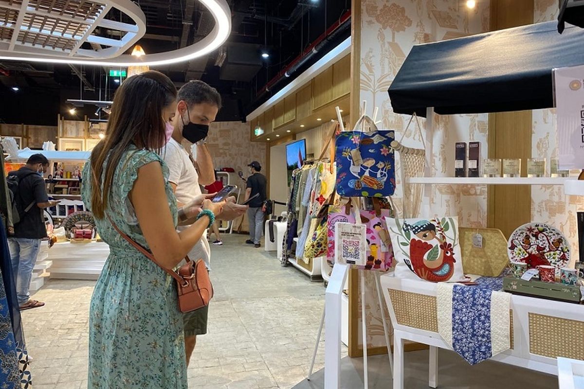 produk kerajinan Jabar di Dubai Expo 2020