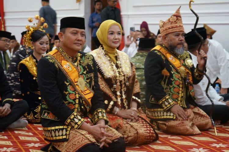 Danjen Kopassus Djon Afriandi Dianugerahi Gelar Adat Tertinggi Bengkulu
