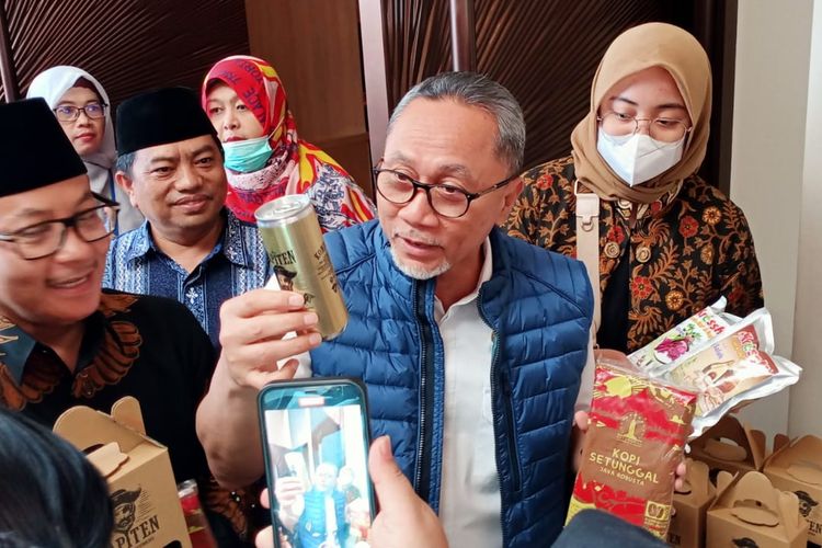 Zulkifli Hasan saat berkunjung ke Malang, Jumat (28/10/2022)