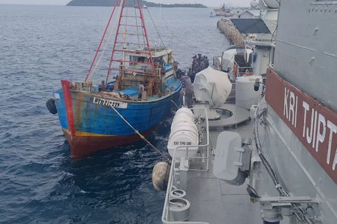 DFW: 75 Kapal Asing Pencuri Ikan Diamankan Sepanjang 2021, Terbanyak Vietnam
