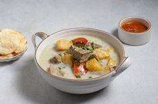 Resep Soto Betawi Susu untuk 6 Porsi, Tetap Campur dengan Santan